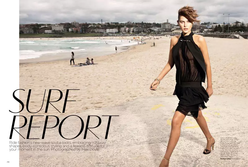 Catherine McNeil de Max Doyle pentru Vogue Australia, aprilie 2012