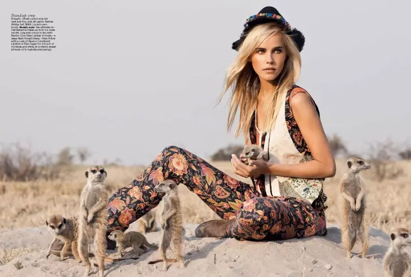 Isabel Lucas ni Max Doyle para sa Vogue Australia Disyembre 2011