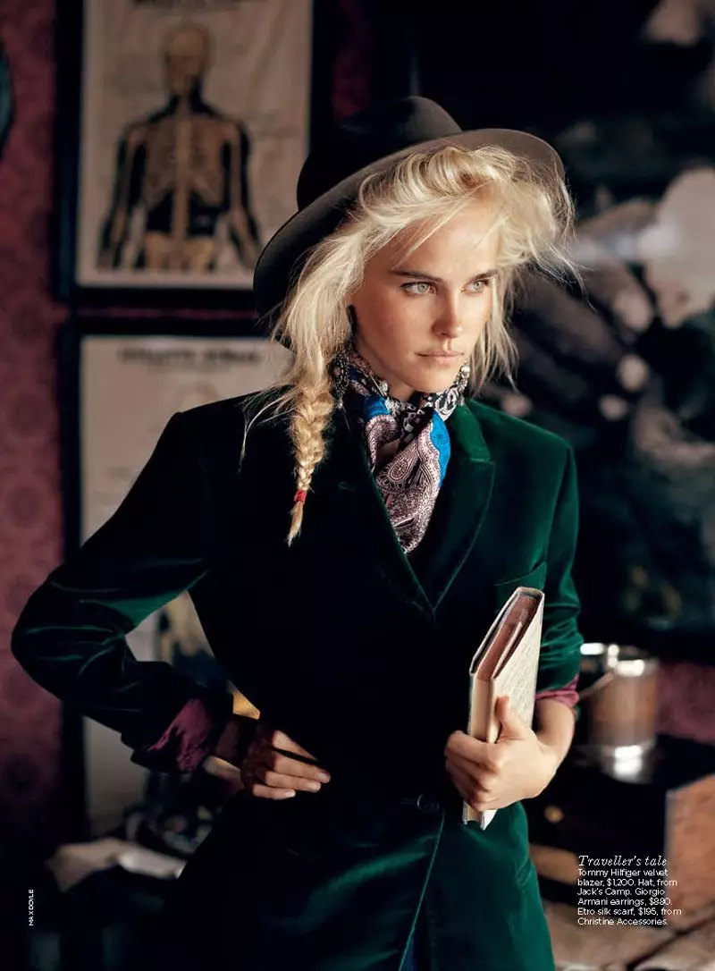 Isabel Lucas por Max Doyle para Vogue Austrália dezembro 2011