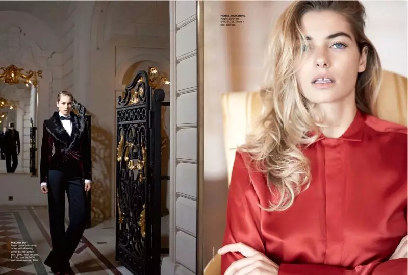 Jessica Hart troch Eric Guillemain foar Vogue Australia oktober 2011