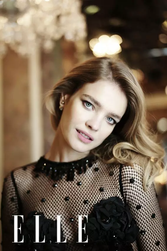 Natalia Vodianova Charms për Mathieu Cesar në Kopertinën e Elle China