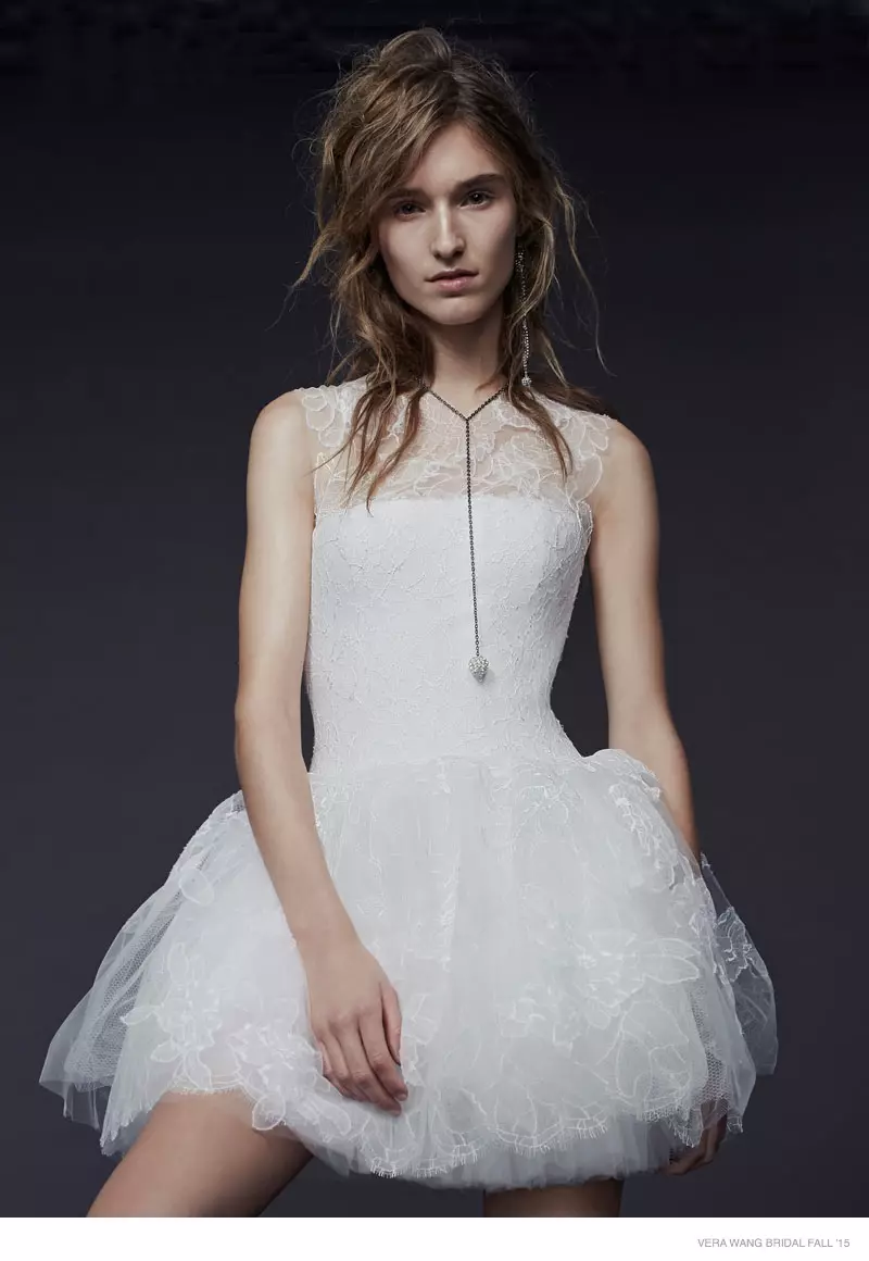 Вясельныя вясельныя сукенкі Vera Wang 2015