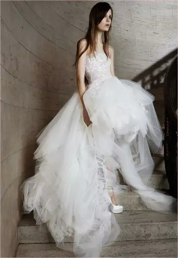 Ikusi Vera Wang-en Ethereal Spring 2015 Ezkongaien Bilduma