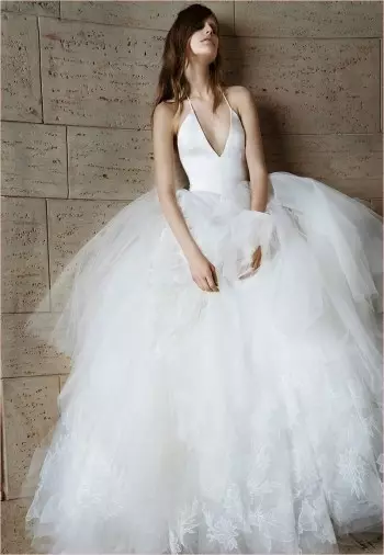 Vera Wang-ın Ethereal Bahar 2015 Gəlin Kolleksiyasına baxın