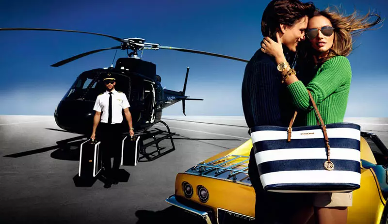 Karmen Pedaru ndi California Glam wa Michael Kors' Spring 2013 Campaign yolembedwa ndi Mario Testino