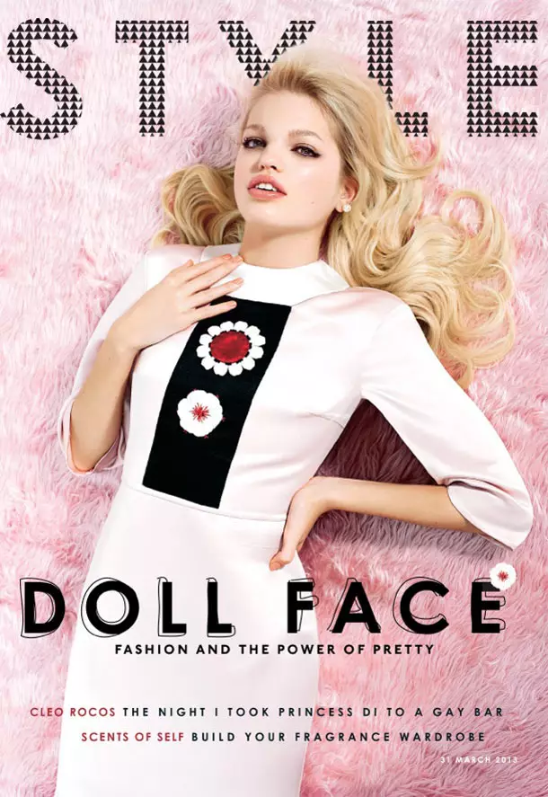 Daphne Groeneveld fortryller for Eric Guillemain i The Sunday Times Style