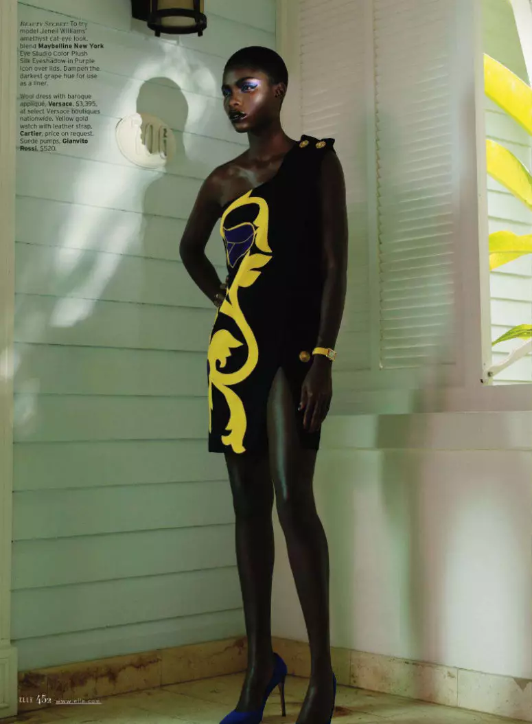 Jeneil Williams von Laurie Bartley für Elle US September 2011