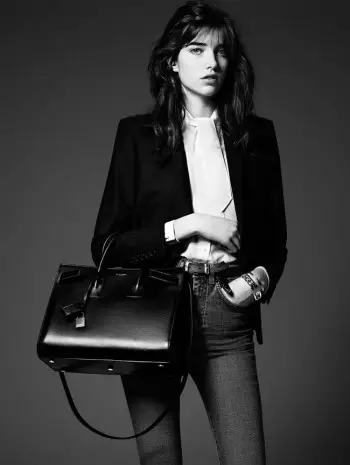 Grace Hartzel သည် Saint Laurent အကြို-ဆောင်းဦးအကြို 2014 Lookbook ကို စုစည်းထားသည်။