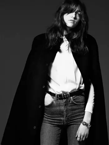 Grace Hartzel เขย่า Saint Laurent Pre-Fall 2014 Lookbook