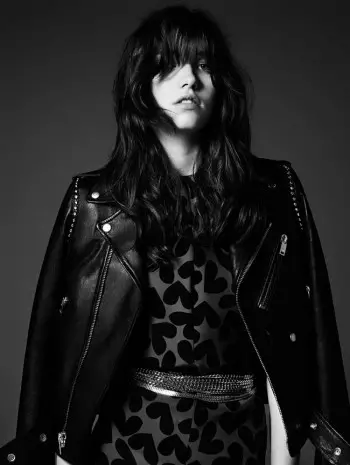 Grace Hartzel Rocks the Saint Laurent Pre-Fall 2014 Lookbook