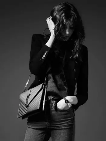 Grace Hartzel rockt das Pre-Fall 2014 Lookbook von Saint Laurent