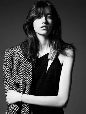 Grace Hartzel megrázza a Saint Laurent 2014-es ősz előtti Lookbookot