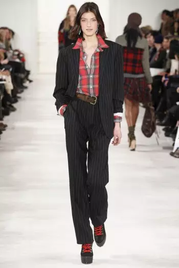 Ralph Lauren 2014 m. ruduo/žiema | Niujorko mados savaitė