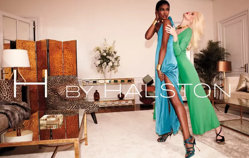 H by Halston Fall 2011 Campaign | Caroline Winberg & Sessilee Lopez David Roemer