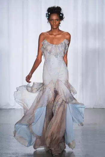 Zac Posen Orisun omi 2014 | New York Fashion Osu