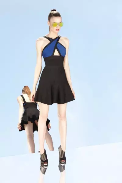 Herve Leger avy amin'ny Max Azria's Resort 2013 Collection dia Boky Mampihomehy