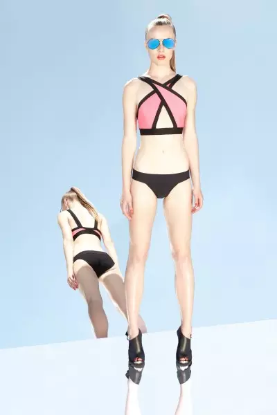 La colección Resort 2013 de Herve Leger de Max Azria está inspirada en un cómic