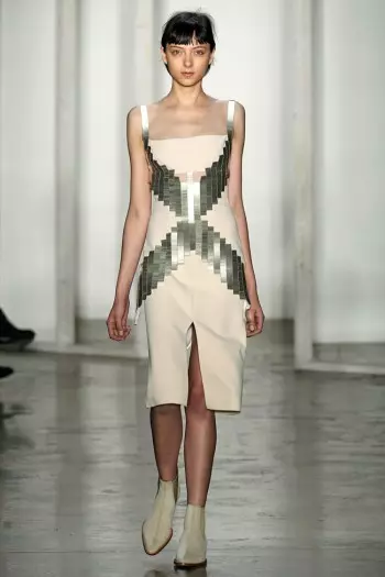 Dion Lee 2014 m. ruduo/žiema | Niujorko mados savaitė