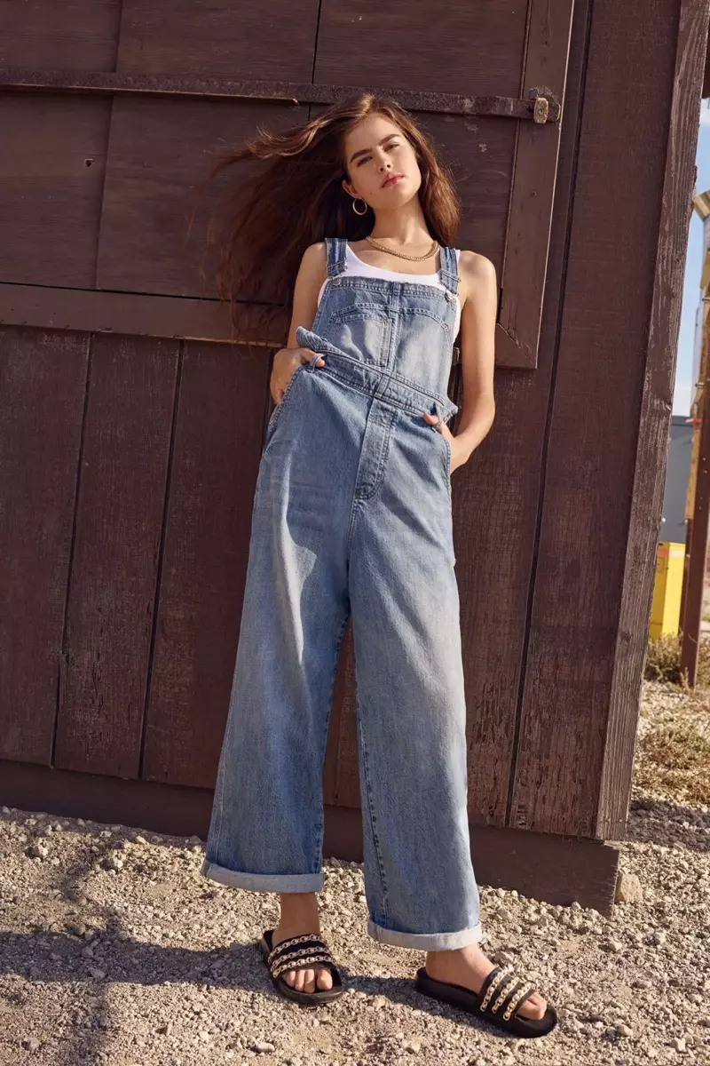 Topshop MOTO omokunrin Dungarees