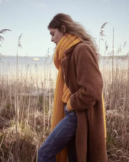 Elisa Sednaoui Ass eng natierlech Schéinheet fir Oui Hierscht 2019 Kampagne