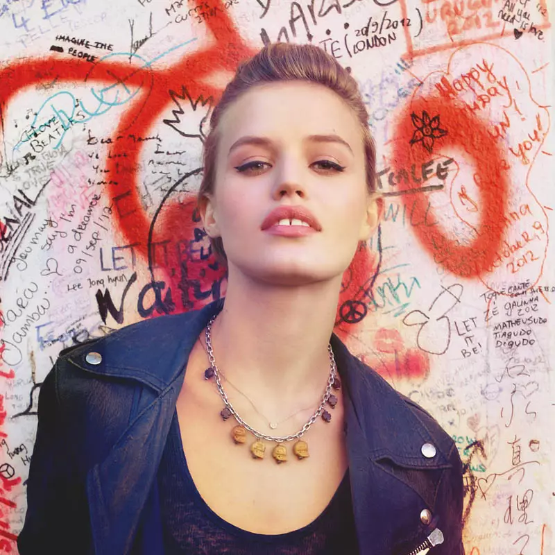 Georgia May Jagger Stars an Instagram Inspired, Hudson Jeans Fréijoer 2013 Campagne