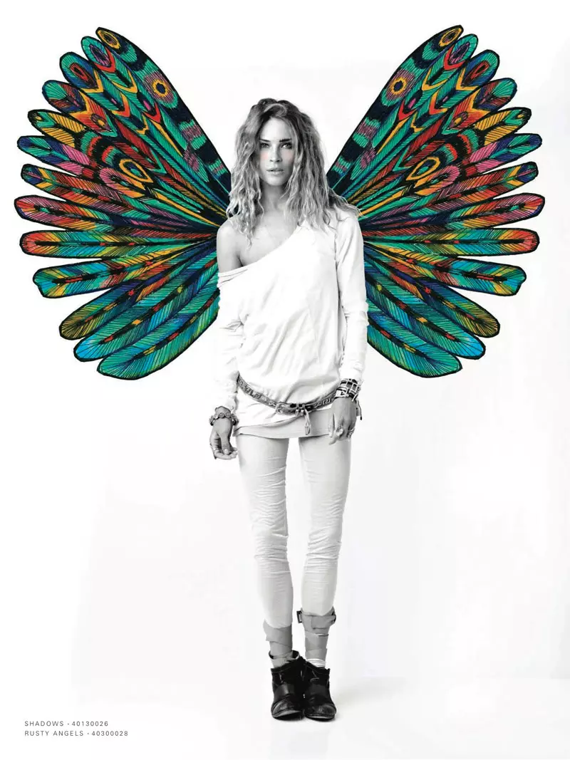 Erin Wasson פֿאַר RVCA x Erin Wasson Fall 2010 Lookbook