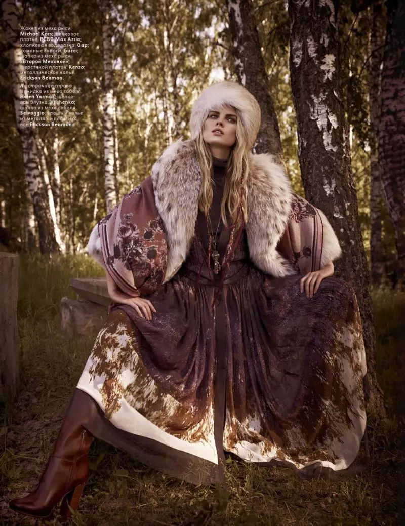 Mariano Vivanco Maryna Linchuk, skirta „Vogue Russia“.