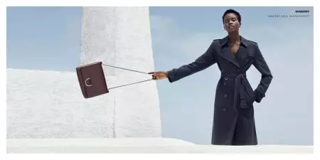 Adut Akech Jets kuGreece yeAmericana Manhasset Fall 2018 Campaign