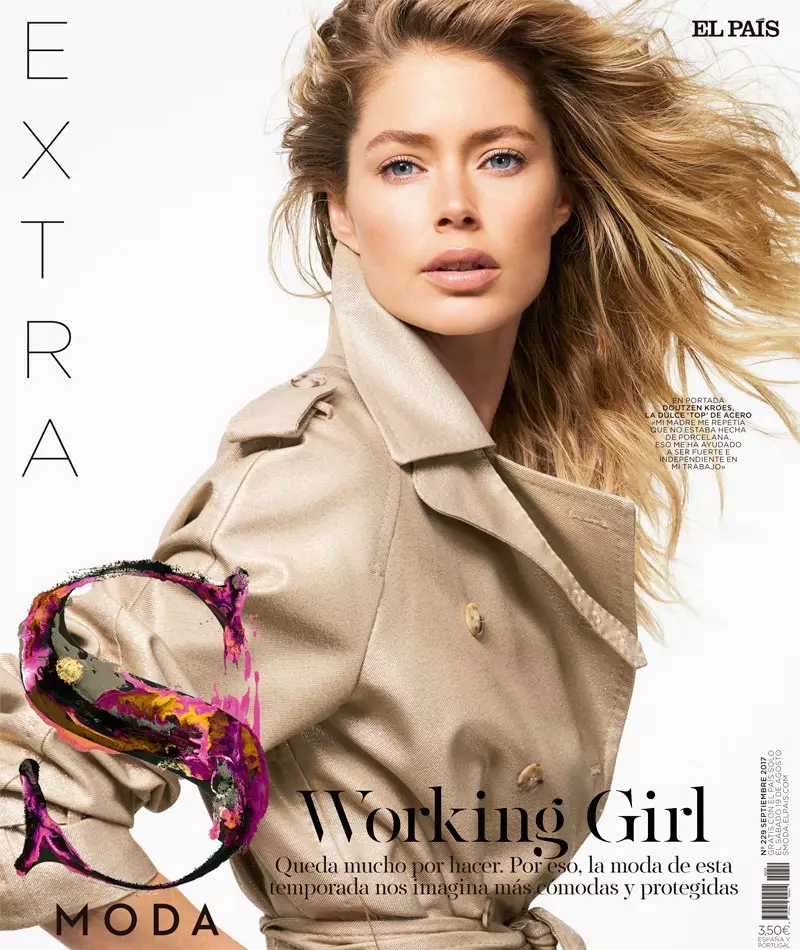 Doutzen Kroes S Moda دىكى ئەڭ كىچىك ئۇسلۇبلارنى مودېل قىلدى