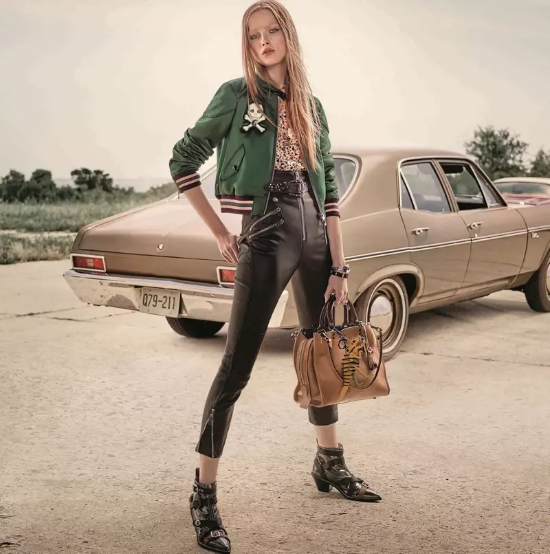 Rianne van Rompaey участва в кампанията на Coach's Resort 2017