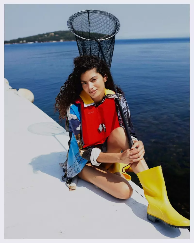 Antonella Delgado duro ni Isinmi Wa fun Marie Claire Turkey