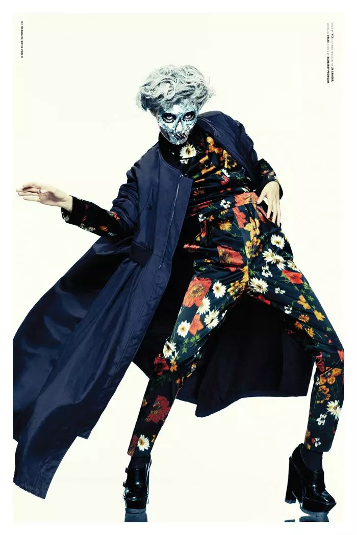 Wang Xiao oleh Christian Anwander untuk 10 Magazine Winter 2011