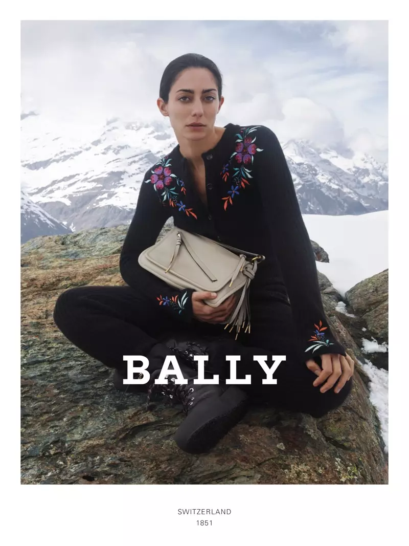 Conie Vallese fronter Bally efterår-vinter 2019-kampagne