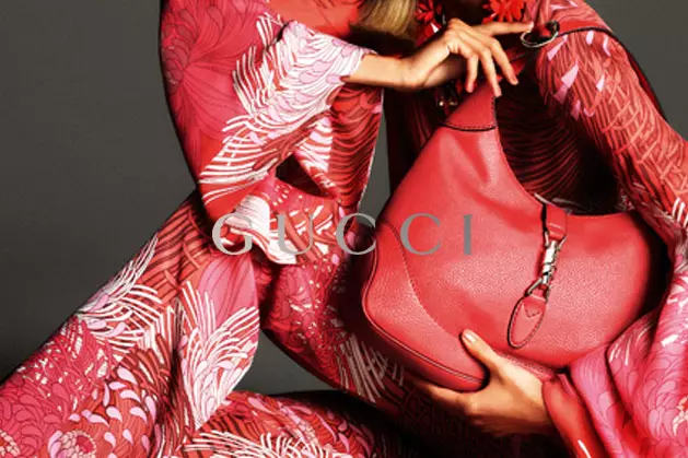 Gucci کی بہار 2013 مہم کے ستارے انجا روبک اور کرمین پیڈارو از مرٹ اور مارکس