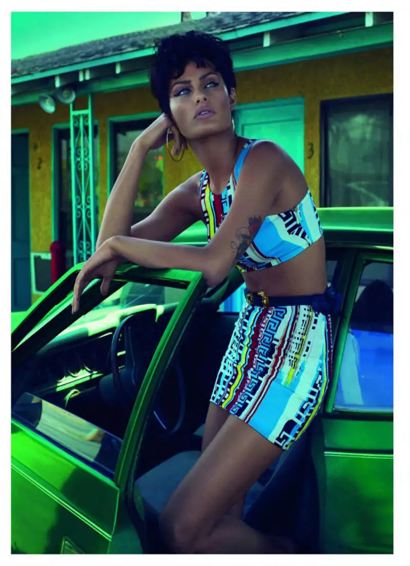 Isabeli Fontana per a Vogue París juny/juliol de 2011 de Mert & Marcus