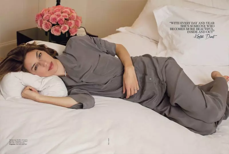 Sofia Coppola Models kwa Vogue Australia Agosti 2013 na Paul Jasmin