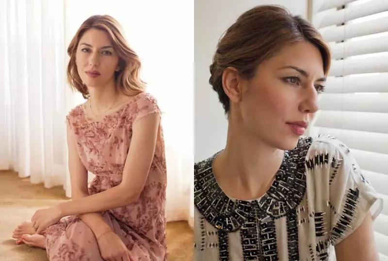 Model Sofia Coppola kanggo Vogue Australia Agustus 2013 dening Paul Jasmin