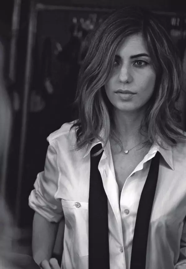 Sofia Coppola pa Peter Lindbergh pou L'Uomo Vogue Septanm 2010