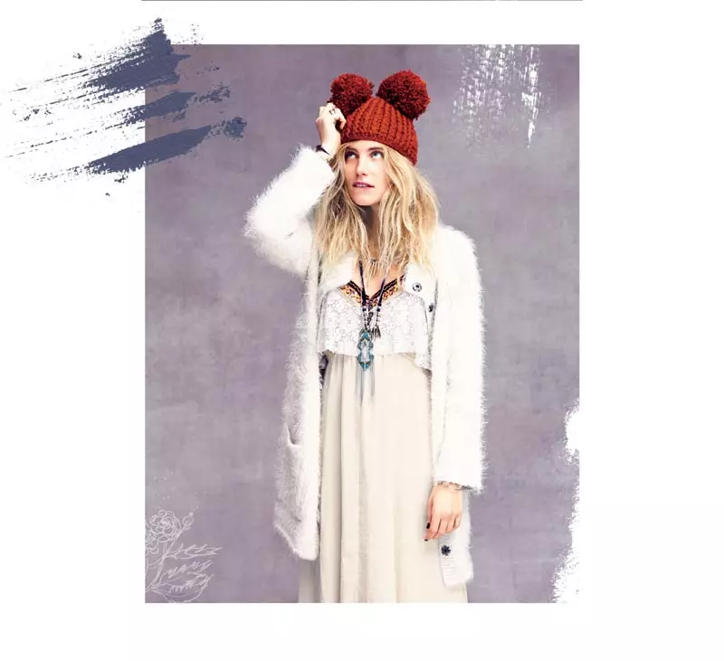 Dree Hemingway krijgt Boho voor gratis oktobercatalogus