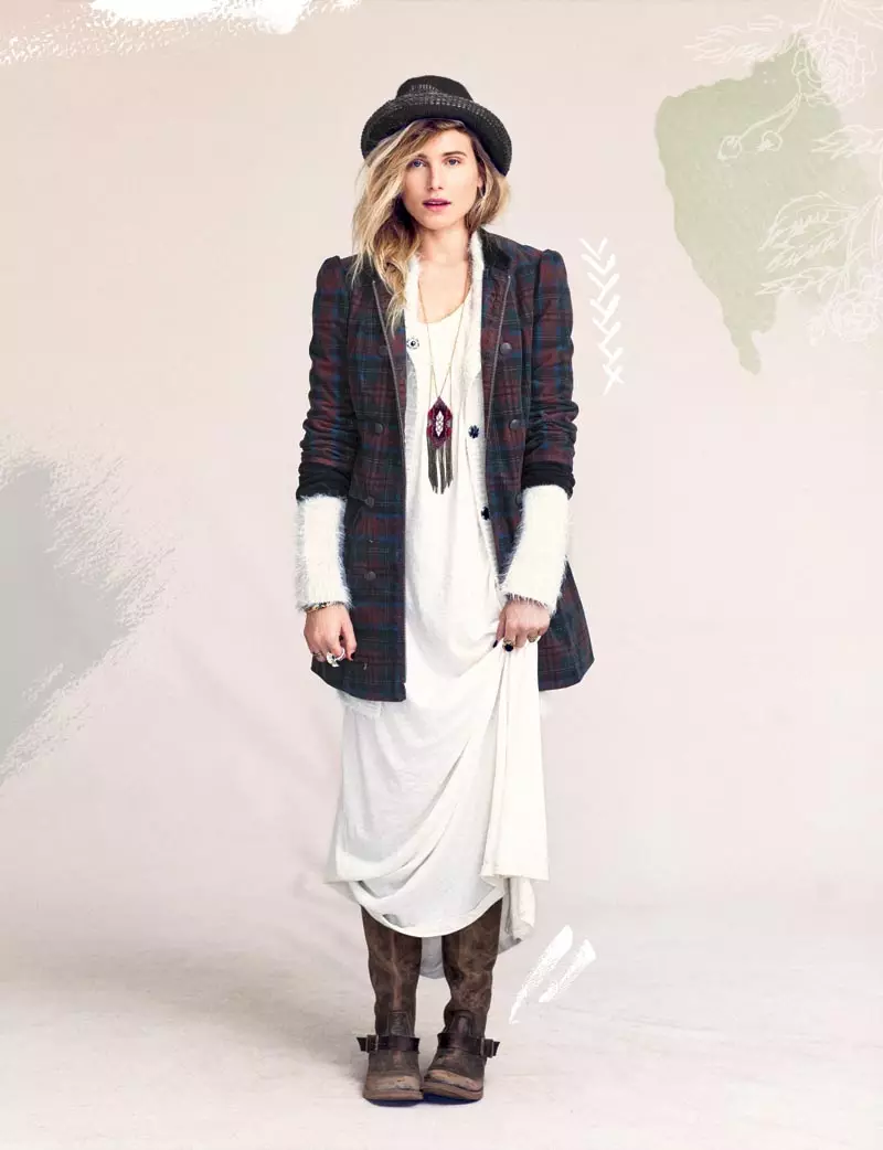 Dree Hemingway erhält Boho for Free People's Oktober-Katalog