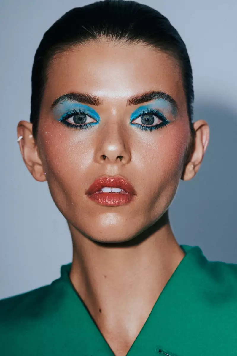 Georgia Fowler Models Bold Beauty for Numero Russia