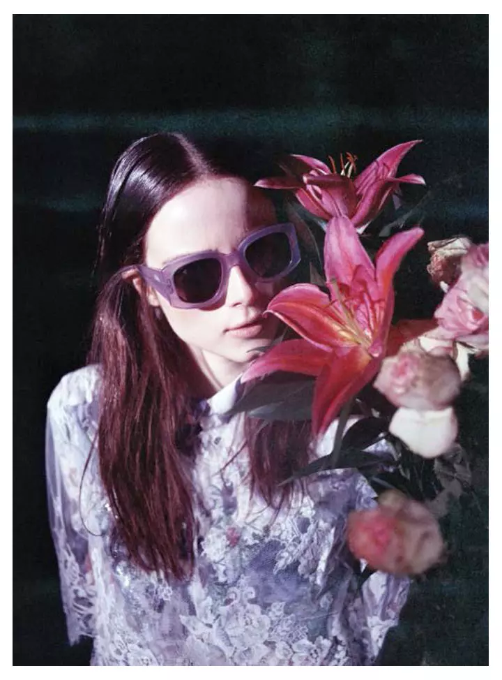 Анна де Рийк в фотосессии Леона Марка для журнала Rika, весна-лето 2012 г.