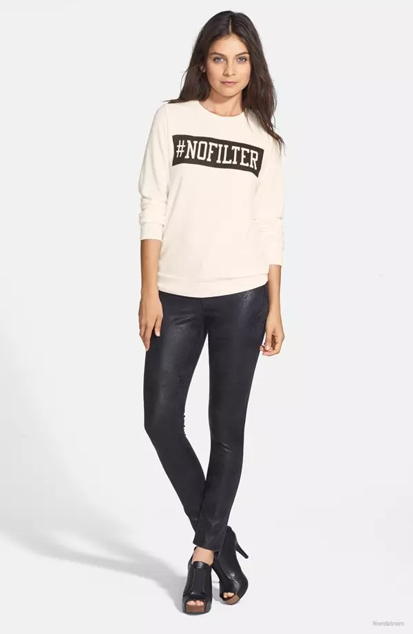 Signorelli 'Yummy' Graphic Print Fleece Pullover