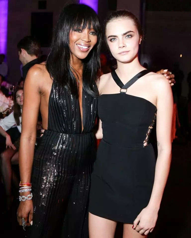 Naomi Campbell a Cara Delevingne