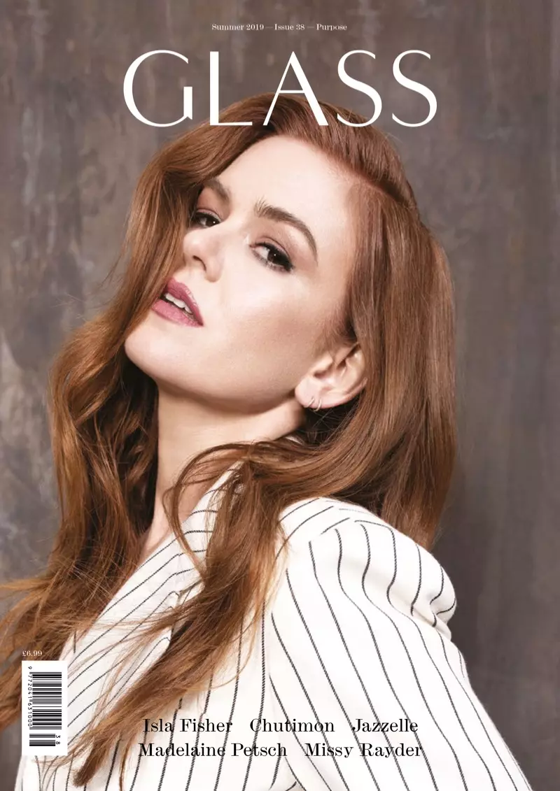 Isla Fisher Glass Magazine Angelo D’Agostino Cover Photoshoot