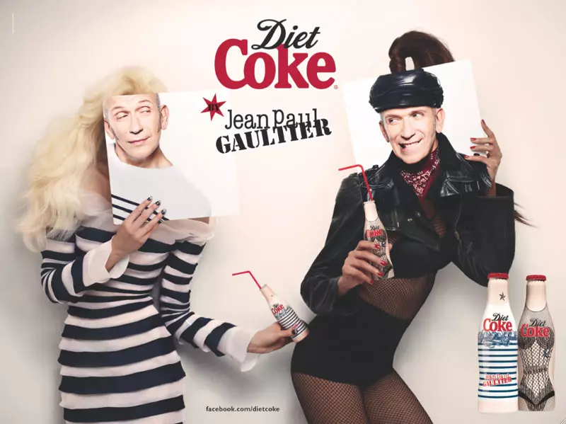 Diet Coke ndi Jean Paul Gaultier Campaign x Video