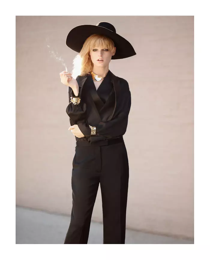 Hanne Gaby Odiele oleh KT Auleta untuk Numéro Tokyo November 2011