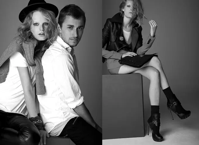 Hanne Gaby Odiele di Tigre Escobar per Esteban Cortazar con Exito Campaign