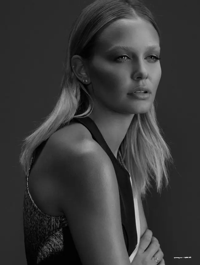 Lara Bingle for Oyster #91 by Stephen Ward & Georges Antoni