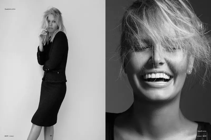 Lara Bingle za Oyster #91 autora Stephena Warda i Georgesa Antonija